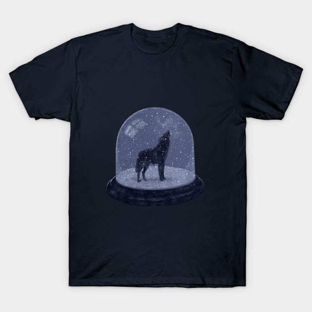 Lone Wolf T-Shirt by victorcalahan